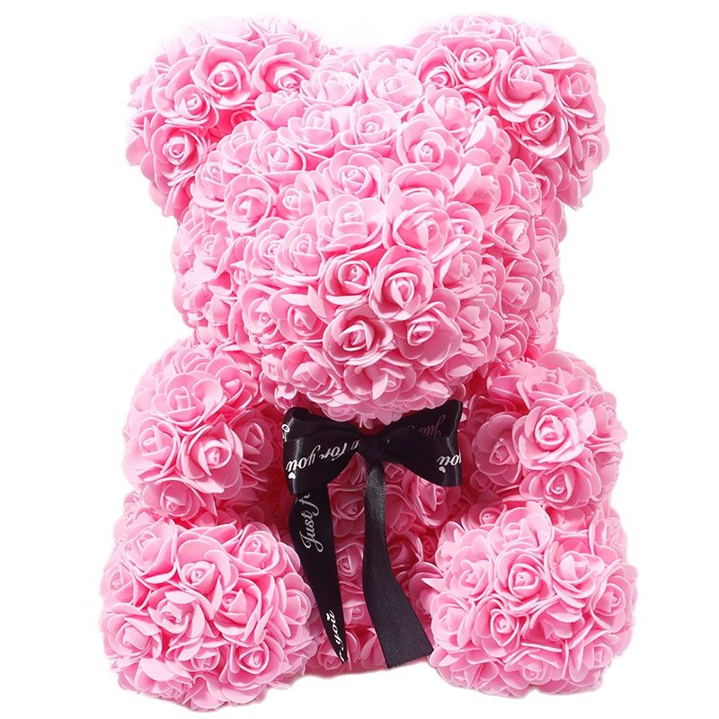 Brehn | Künstliche Rosenblumen Teddybär