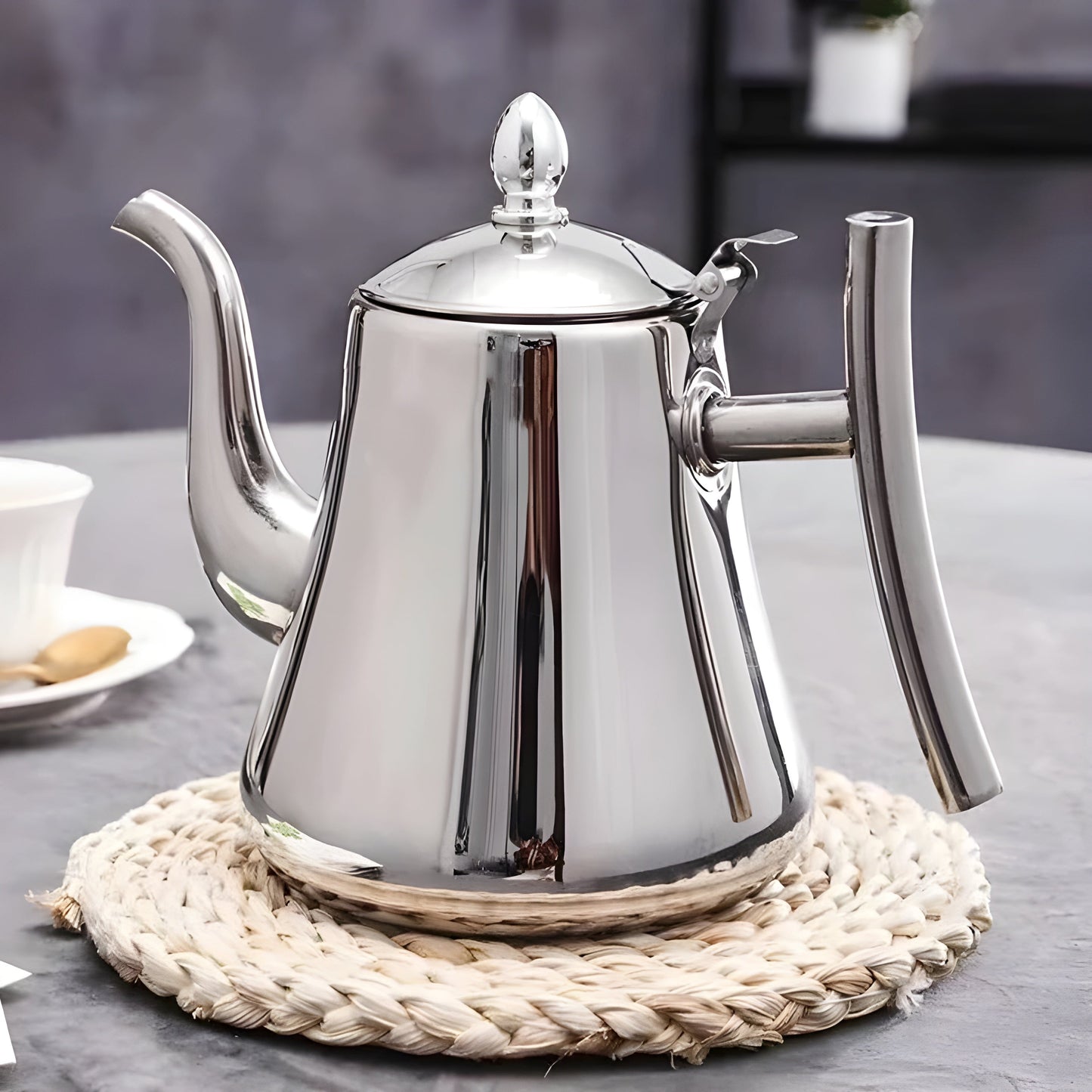 GoldenBrew Wasserkocher – Robuste Teekanne aus Edelstahl
