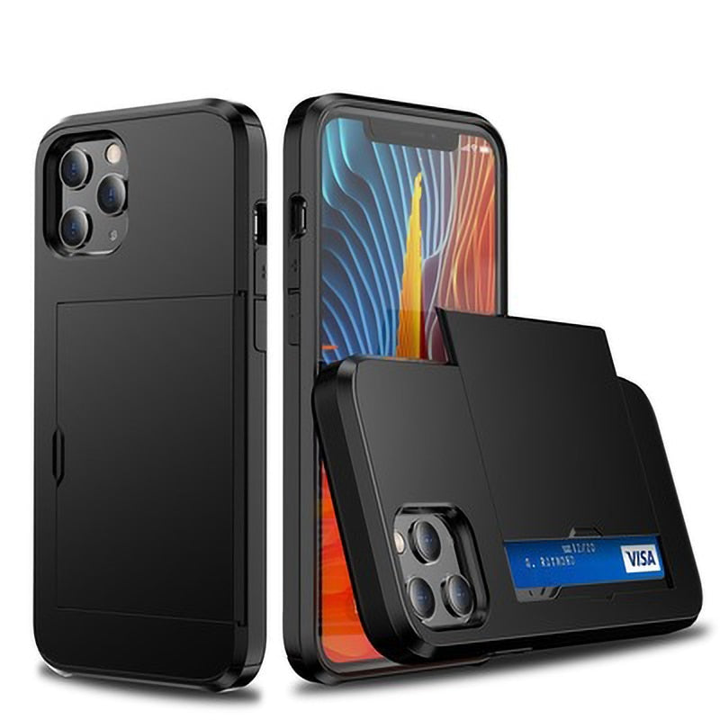 Brehn | Business Armor Slide Wallet iPhone Hülle