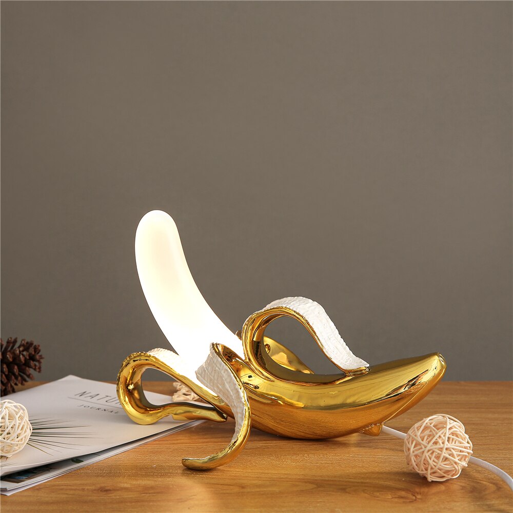 Brehn | Banana Lights Tischlampe - Elegante Art Deco Tischlampe