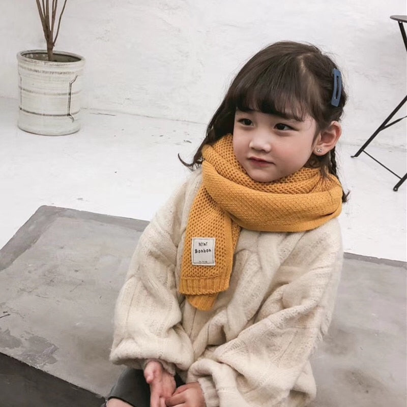 Brehn | Kinder Strickschal – Weicher und Wärmender Schal in Zeitlosem Design