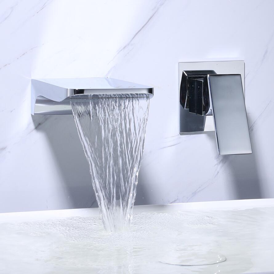 Modern wall-mounted faucet