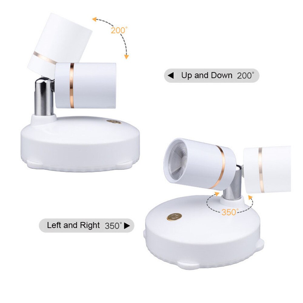 VIvolux | Smart LED Fernbedienung Wiederaufladbarer Spotlight