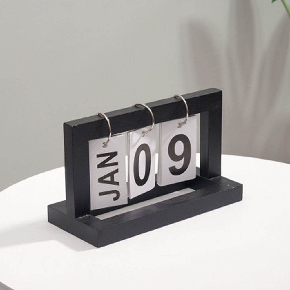 Holz Flip Desktop Tageskalender
