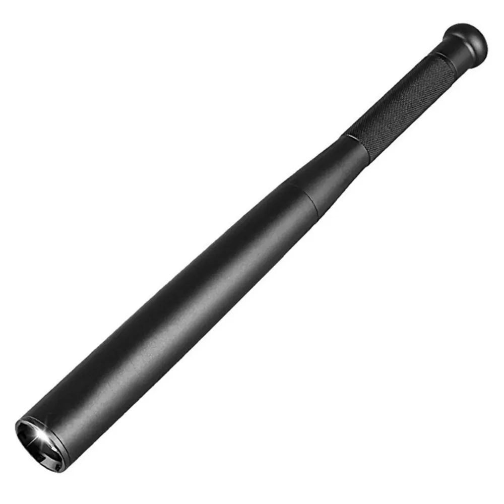 Brehn | Taktische Aluminiumlegierungs-Taschenlampe Selbstverteidigungs-Teleskopstock