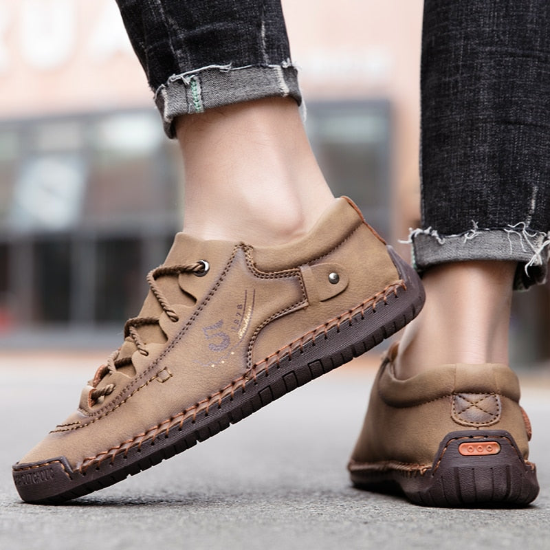 Orthopädische Lederschuhe für Herren