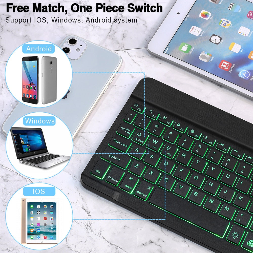 Brehn | Eclipse Tragbares Bluetooth Tastatur Maus Set