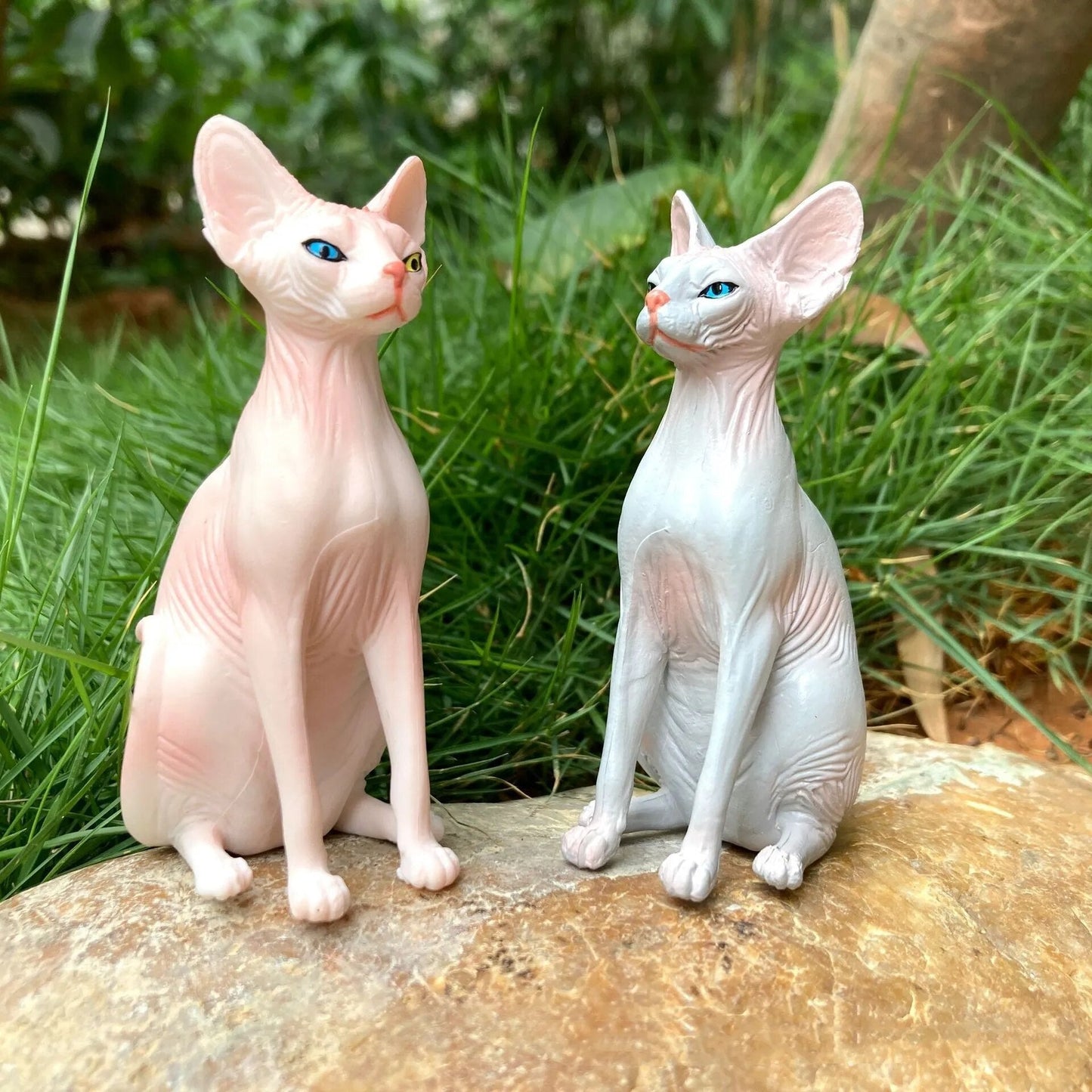 Moderne Whisper Sphynx Katze Tischdekoration | Brehn