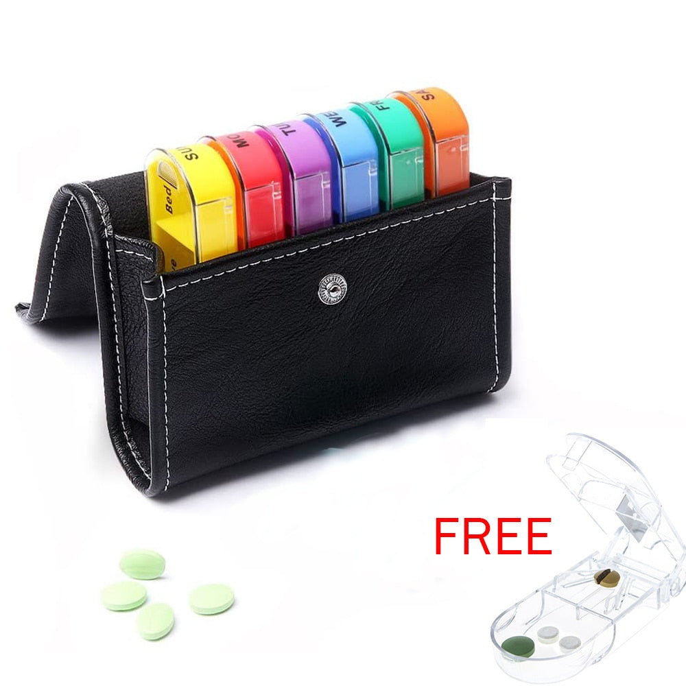 VIvolux | 7-Tage Wellness Keeper Medizin Tablettenbox