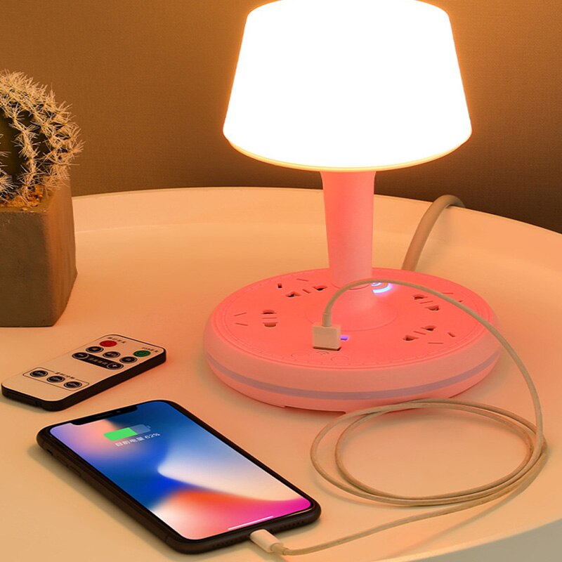 Multi Power Strip Phone Holder Tischlampe | Brehn