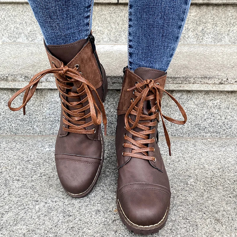 Amalthea Vintage Knöchelstiefel