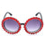 Brehn | Oversized Runde Luxus-Sonnenbrille
