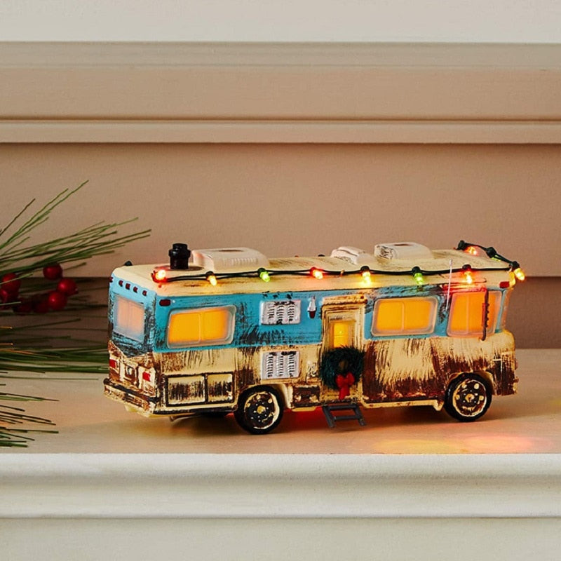 Brehn | Miniatur Weihnachtshaus Schreibtisch Dekor