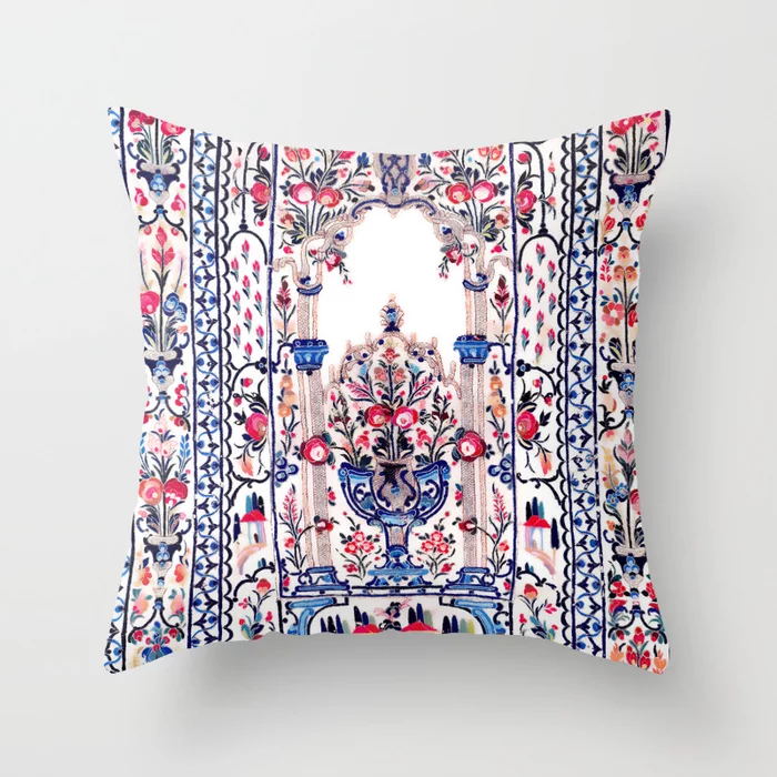 Brehn | Nordic Kissenbezug marokkanischer Stil Kissen indisch Bohemian Luxus Wohnzimmer Schlafzimmer Kissenbezug Lendenkissenbezug Wohnkultur
