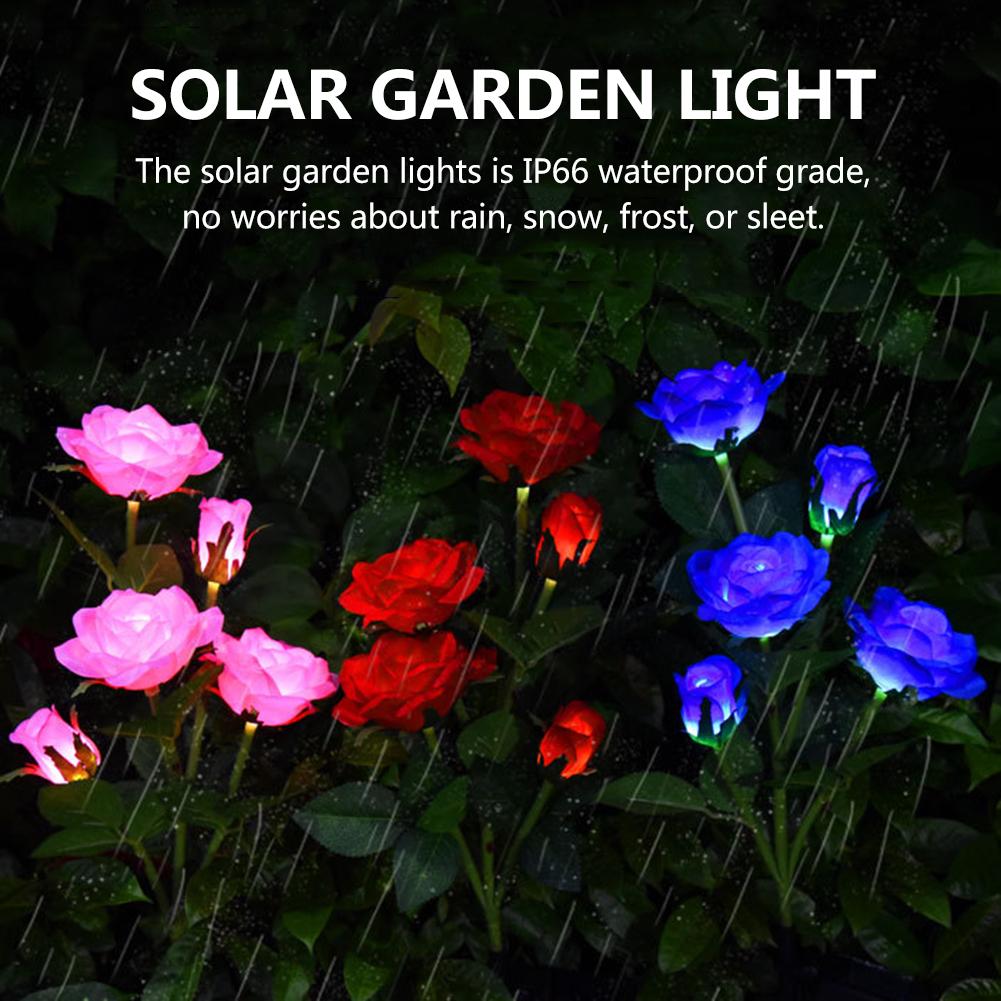 LED Solar Rose Decorative Light | Brehn