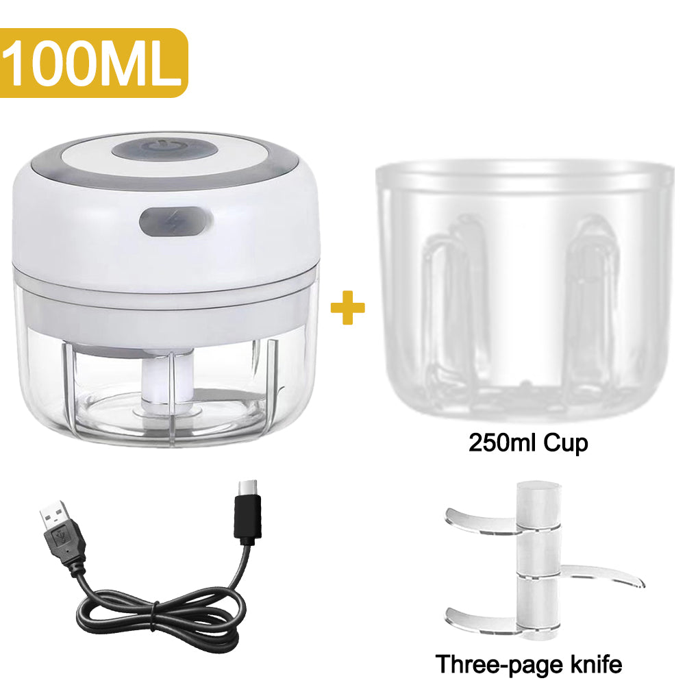 Mini elektrischer Knoblauchhacker 100mL | Brehn
