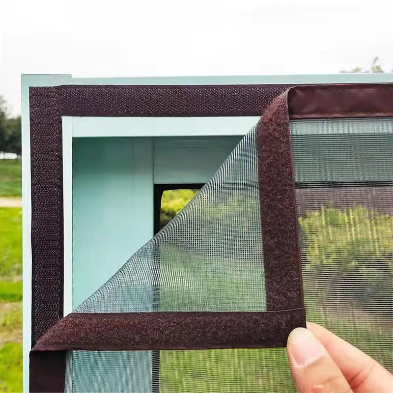 Verstellbares unsichtbares waschbares Fensternetz gegen Mücken | Brehn