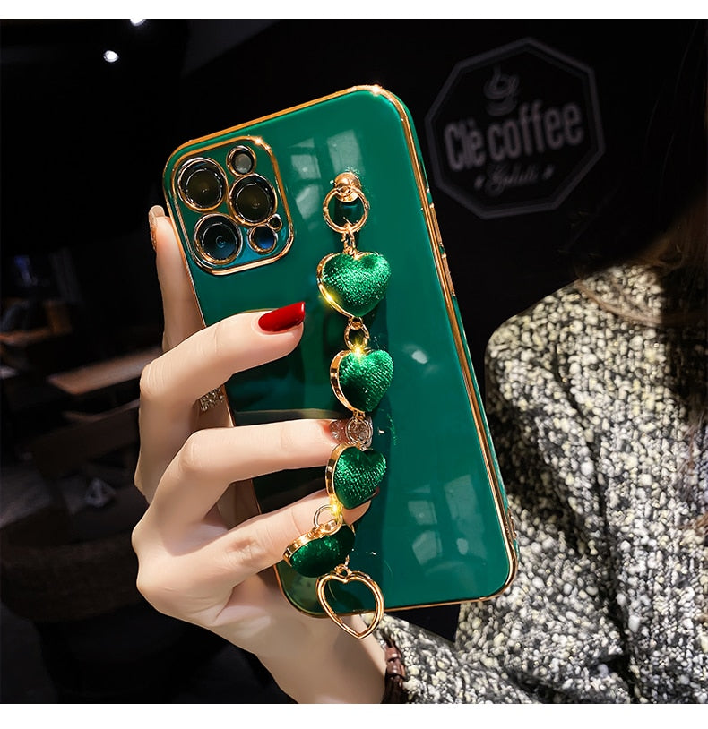 Brehn | Edelmetall Herz iPhone Hülle