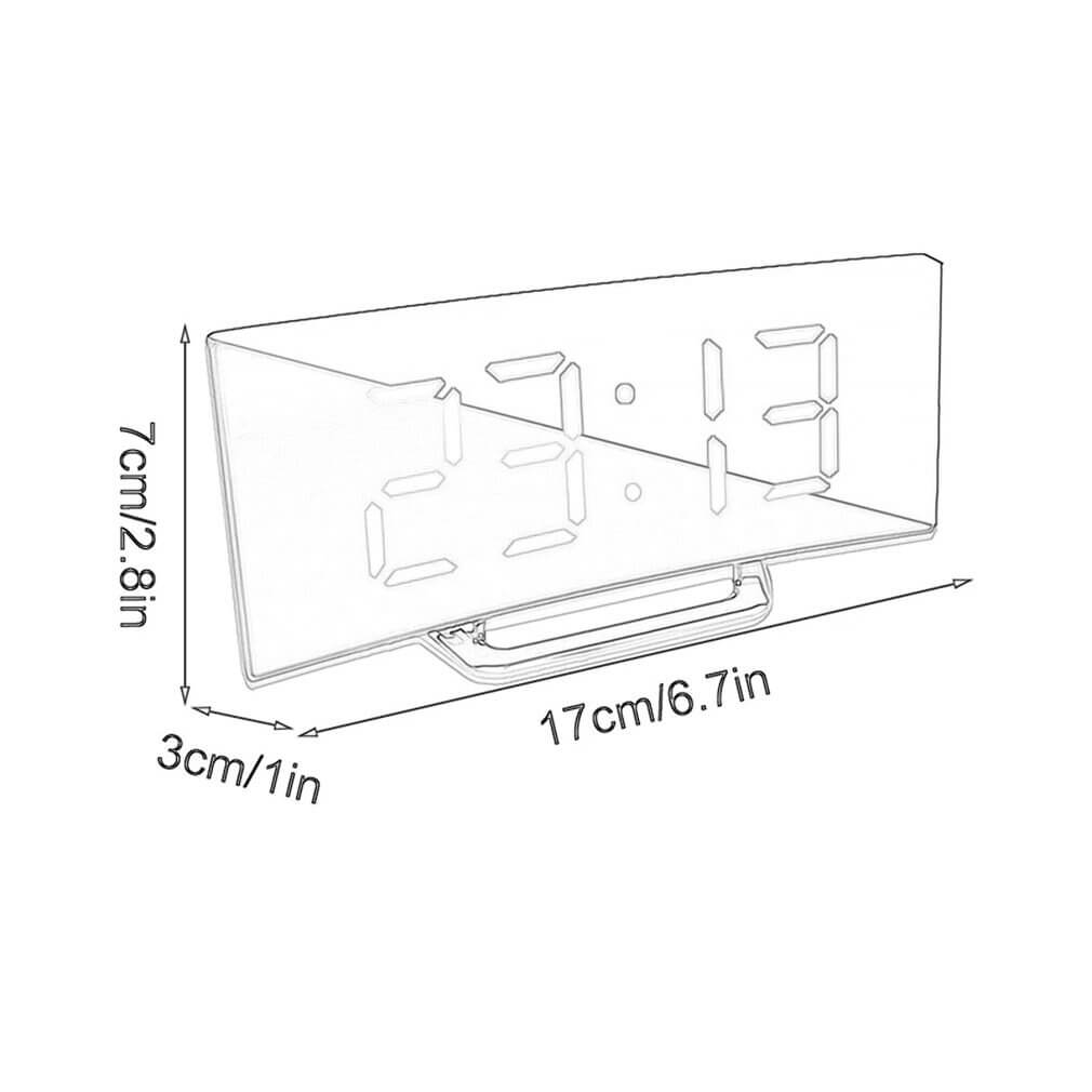 Wecker mit LED-Anzeige | Brehn