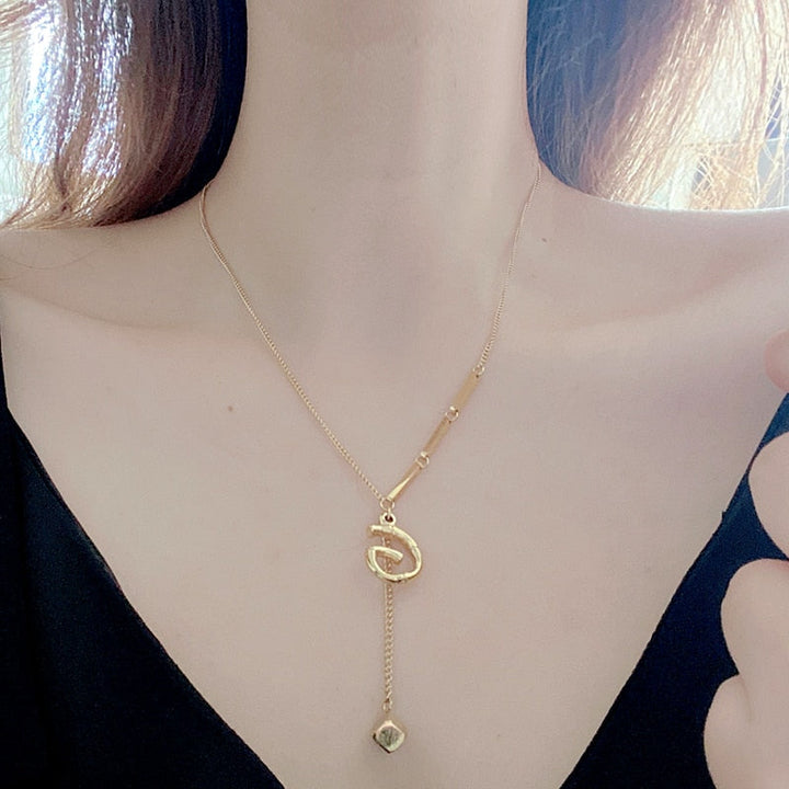 Brehn | Charmante Initialen Buchstaben Halskette