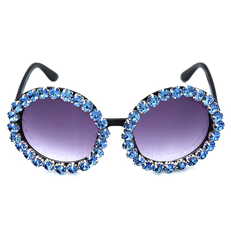 Brehn | Oversized Runde Luxus-Sonnenbrille