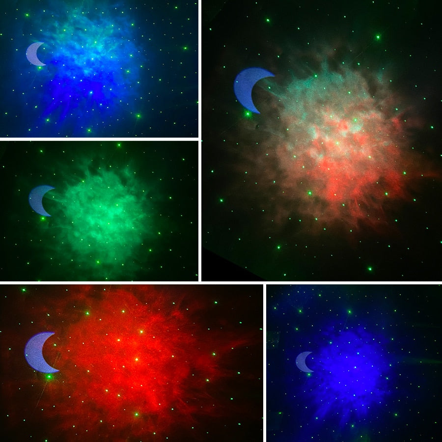 Galaxy Glow Rotierender Sternenhimmel Projektor | Brehn