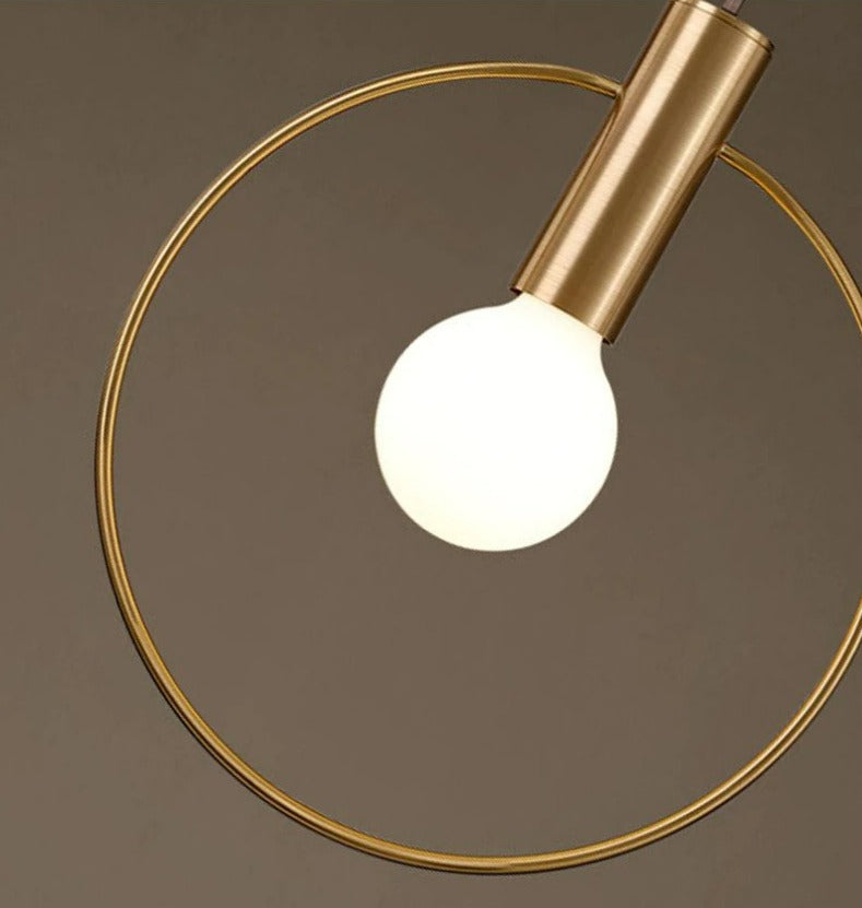 Moderne nordische Glaspendelleuchten