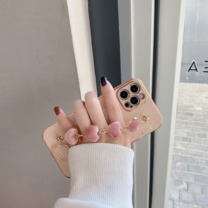 Brehn | Edelmetall Herz iPhone Hülle