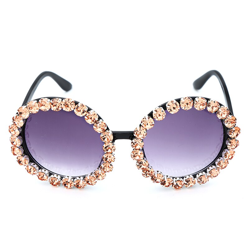 Brehn | Oversized Runde Luxus-Sonnenbrille
