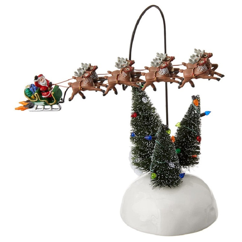 Brehn | Miniatur Weihnachtshaus Schreibtisch Dekor