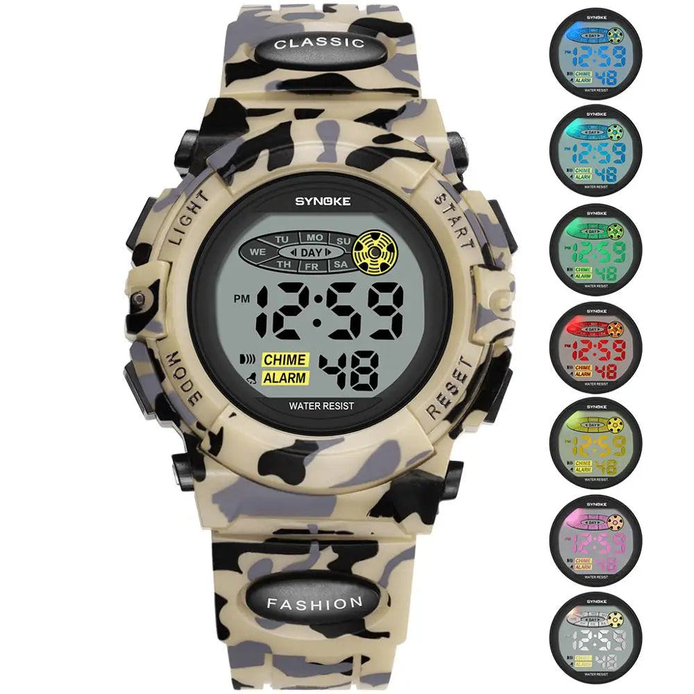 Brehn Digitale Kinder Armbanduhr