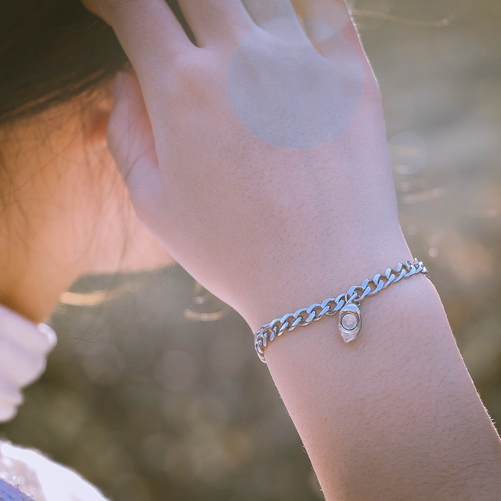 Brehn | Herzförmiger Magnet Paare Armband