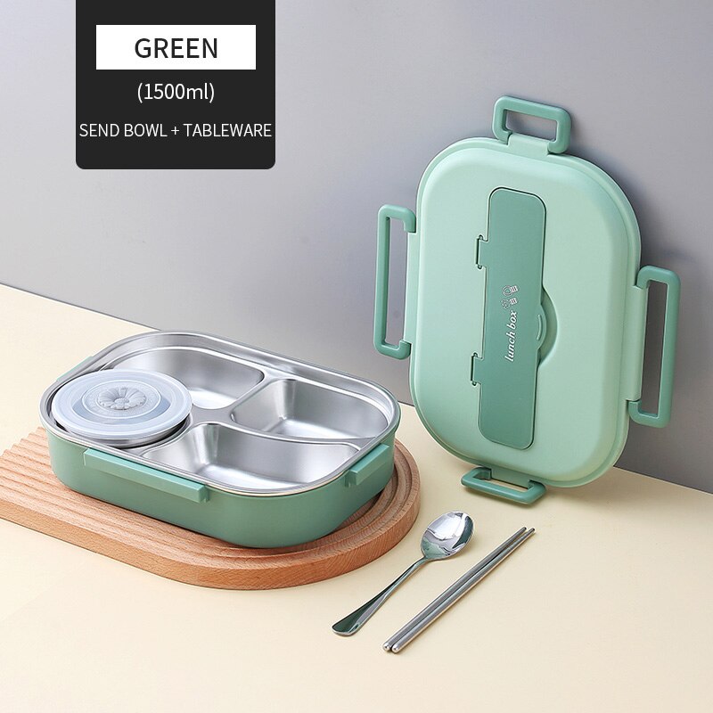Edelstahl Mehrfach-Compartments Kinder Lunchbox | Brehn