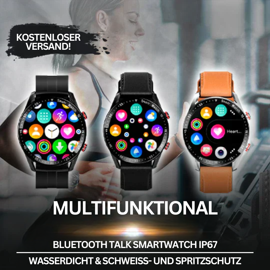 Brehn | Multifunktionale Smartwatch - HealthSync Pro
