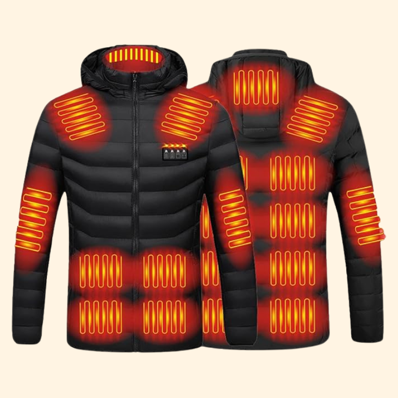 Ultimative beheizte Pufferjacke für alle Wetterbedingungen