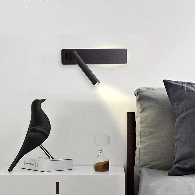 Brehn | Drehbare LED-Lesewandleuchte für das Bett