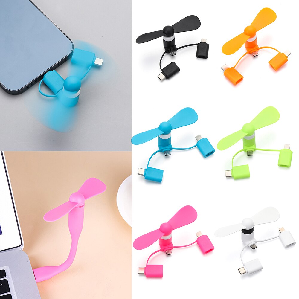 Tragbarer Mini-Handy-USB-Lüfter | Brehn