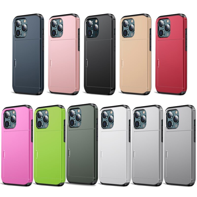 Brehn | Business Armor Slide Wallet iPhone Hülle