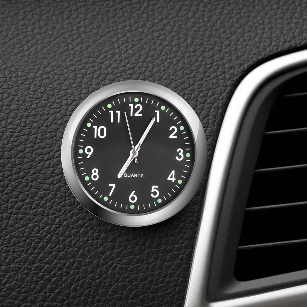 Brehn | Aufklebbare Auto Armaturenbrett Leuchtende Uhr