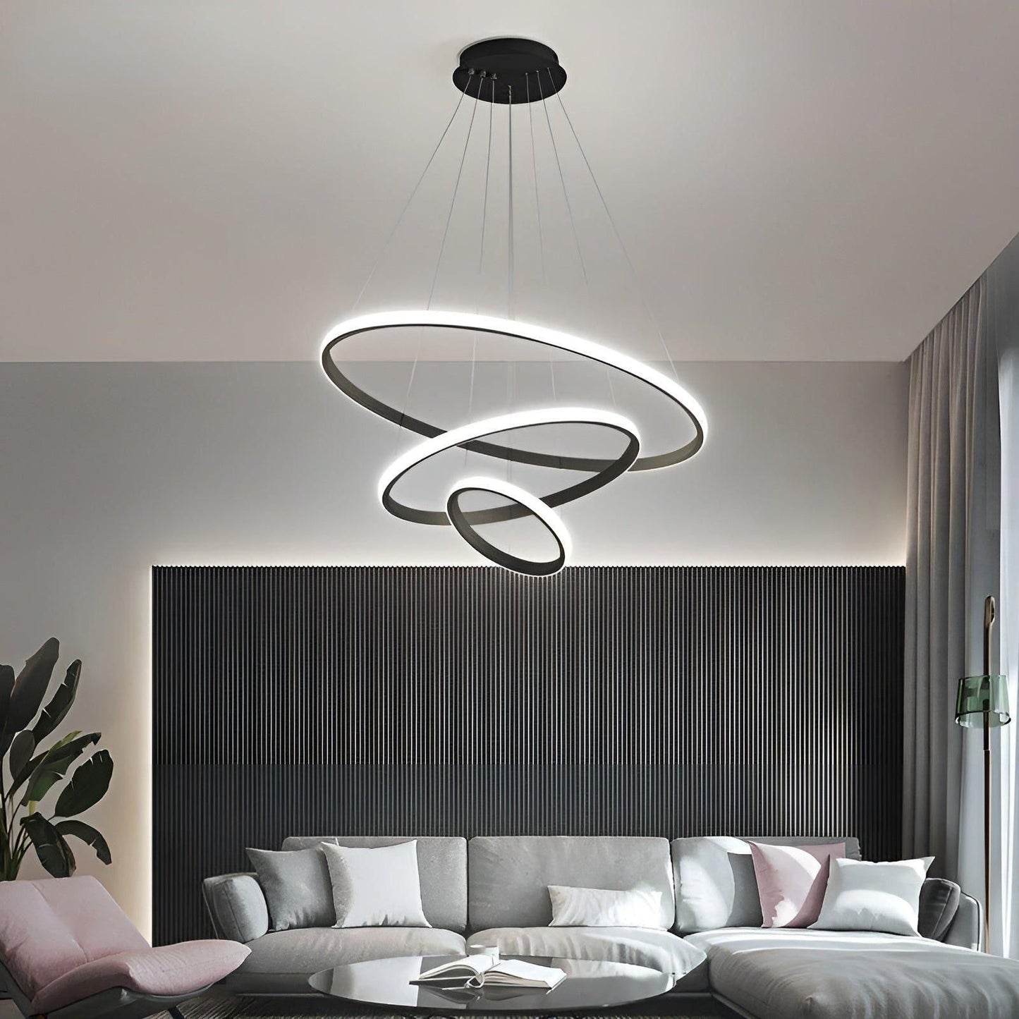 LED-Pendelleuchte mit Balldesign – Modern und Eleganz | Ideal für Wohnzimmer oder Esszimmer | Brehn