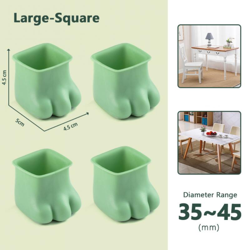 Brehn | 4Pcs Rutschfeste Katzenpfote Möbelbeinhülle
