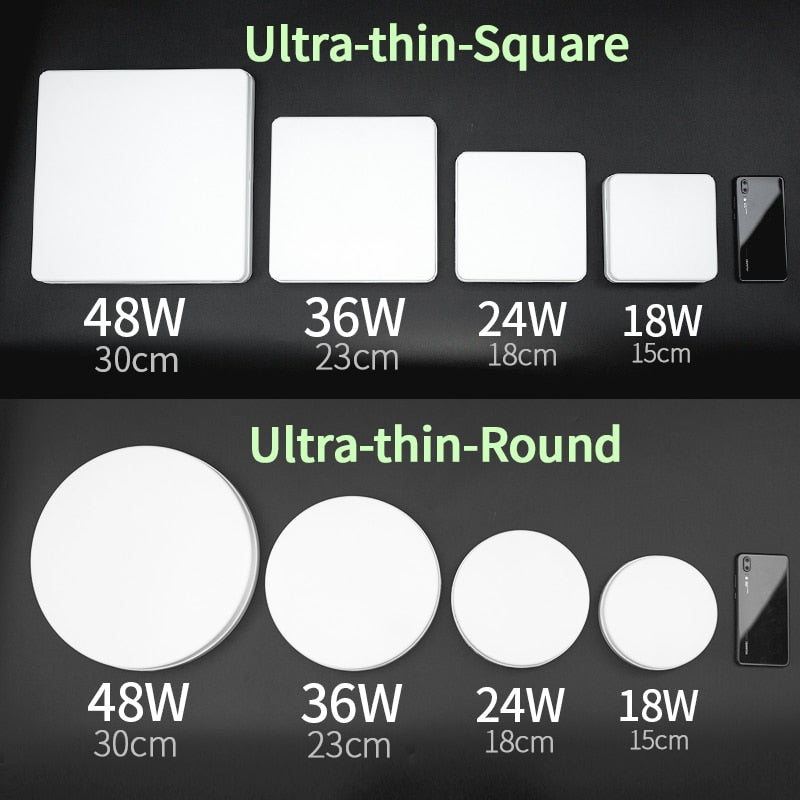 VIvolux | Natural Room Schlanke LED-Deckenleuchte