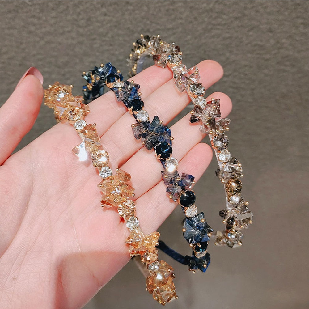 VIvolux | Anspruchsvolle Funkelnde Strass-Kristall-Haarband