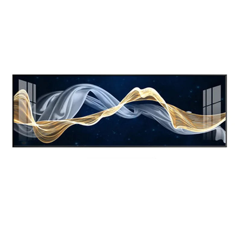 Fließende Vibes Abstrakte Wandkunst Fine Art Leinwanddrucke Breitformatbilder Für das Wohnzimmer Über Sofa Bilder Für Über das Bett