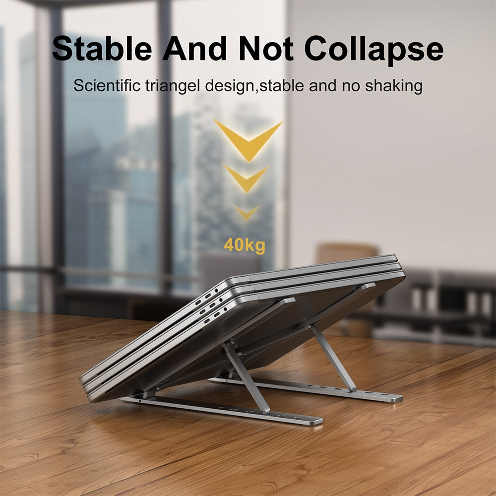Brehn | Arbeitsstation Aluminium Notebook Halter Stand