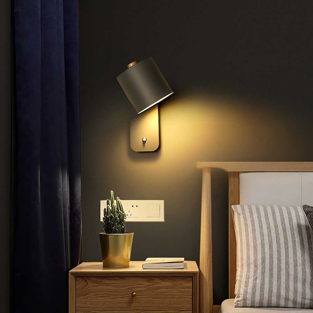 Brehn | Moderne LED Wandleuchten mit Schalter für Wohnkultur