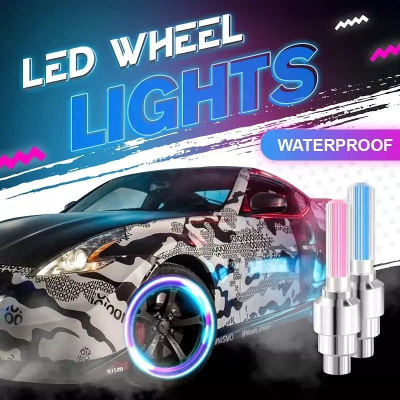 Brehn | Hochwertige Fahrradventilbeleuchtung mit LED – Perfekt für Nachtfahrten