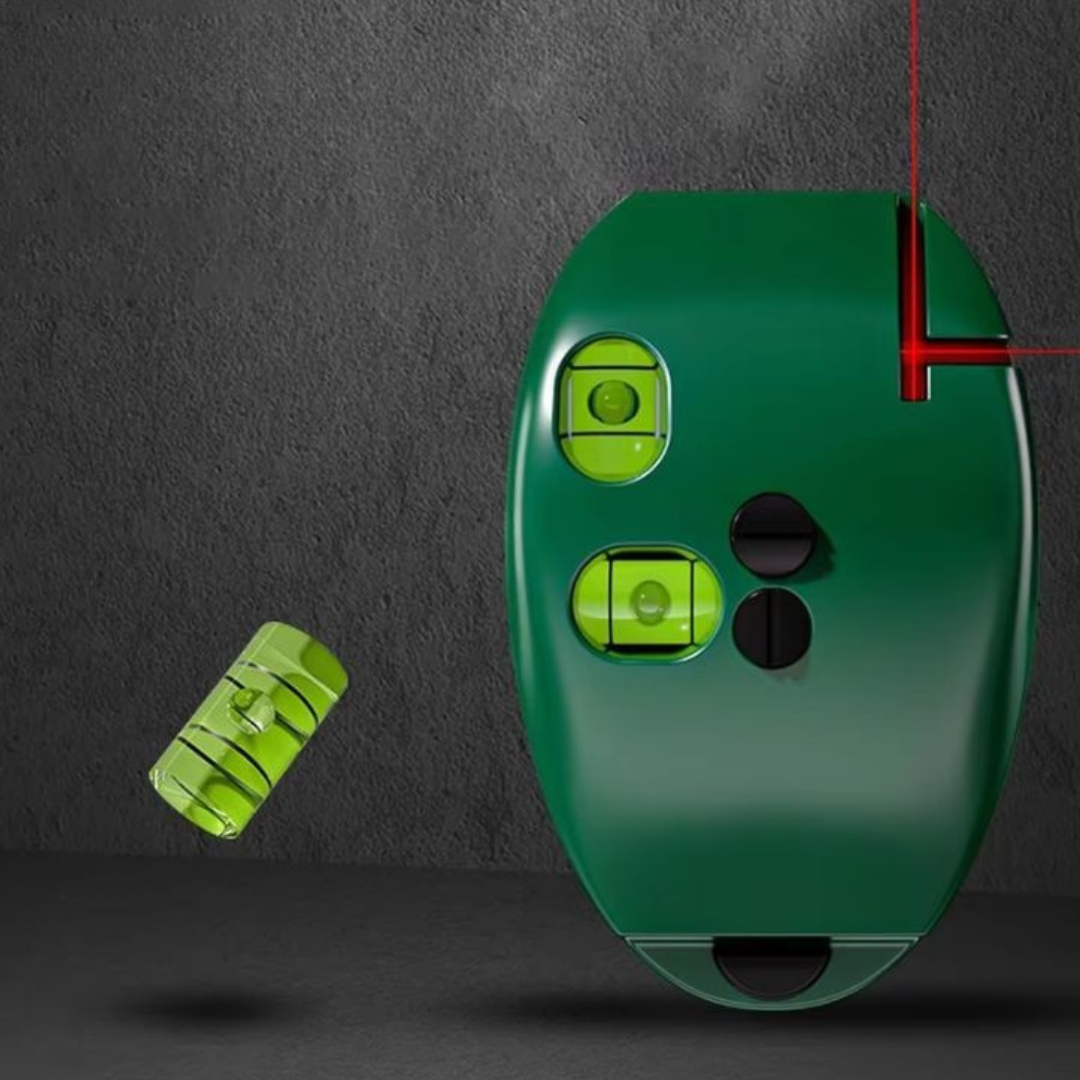 Laser-Nivelliergerät mit präziser 90°-Winkelmessung