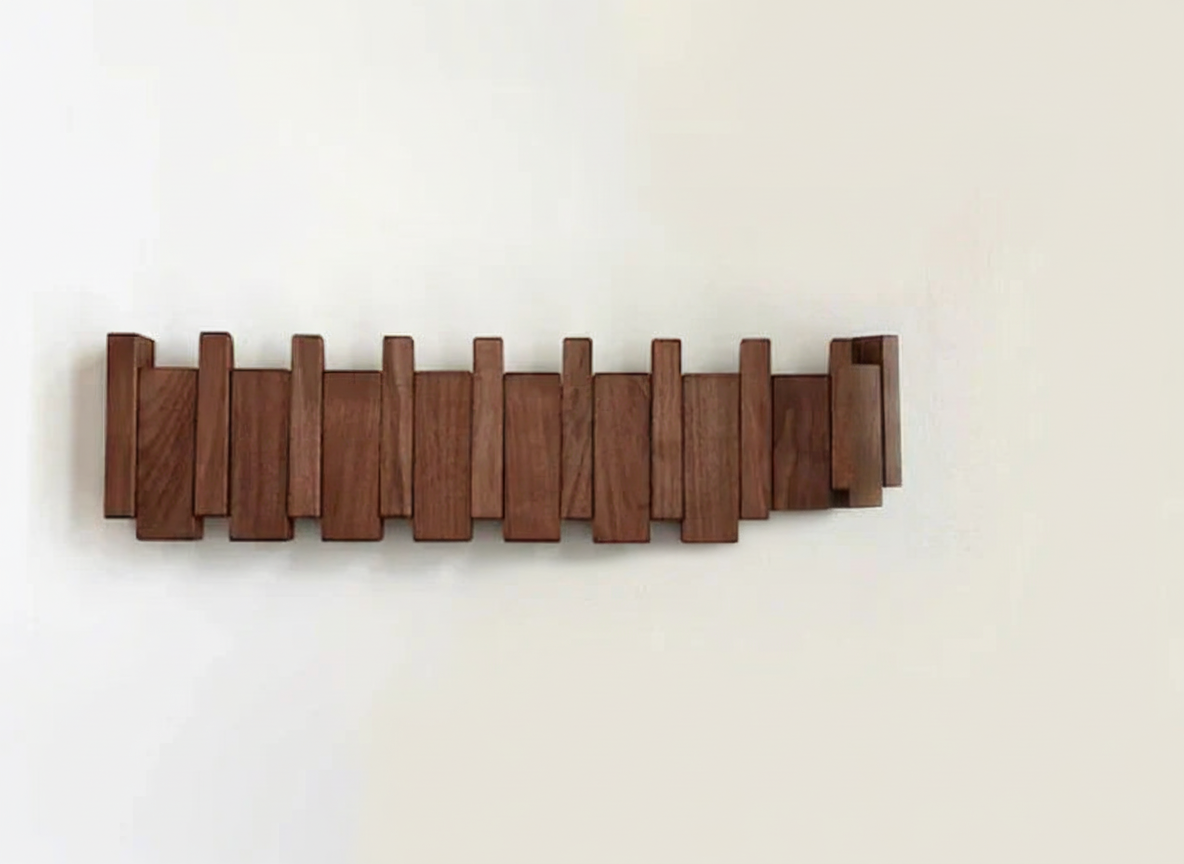 Brehn | Holzkleiderständer für die Diele - HarmonyHook