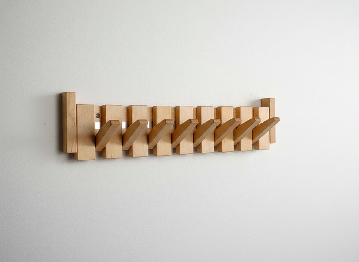 Brehn | Holzkleiderständer für die Diele - HarmonyHook